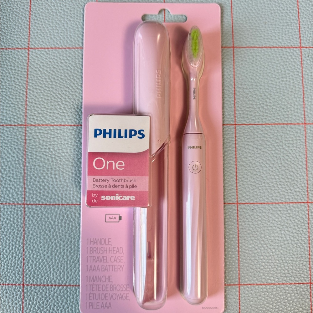 BNIB Philips One by Sonicare Battery Toothbrush, Pink, HY1100/06